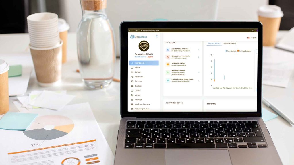 manajemen sekolah dengan aoneschools