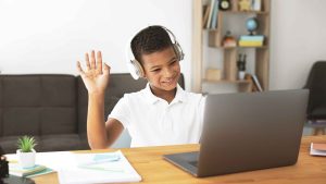 siswa bimbingan belajar online